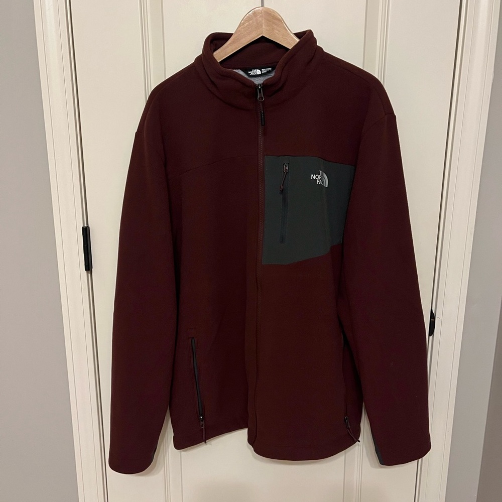 The North face Sherpa lined fleece jacket
